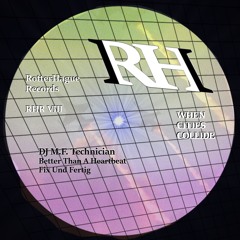 PREMIERE: RotterHague Records 008 DJ Technician - Better Than A Heartbeat