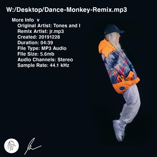 Stream Dance Monkey (jr.mp3 remix) by jr.mp3 | Listen online for free on  SoundCloud