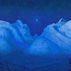 Winter Night in the Mountains