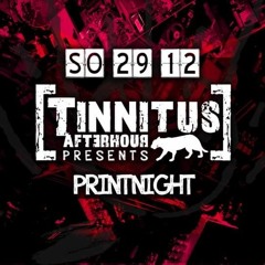 Cedric Beyers @Tinnitus Afterhour pres. Printnight Redcat Lounge Köln 29.12.19