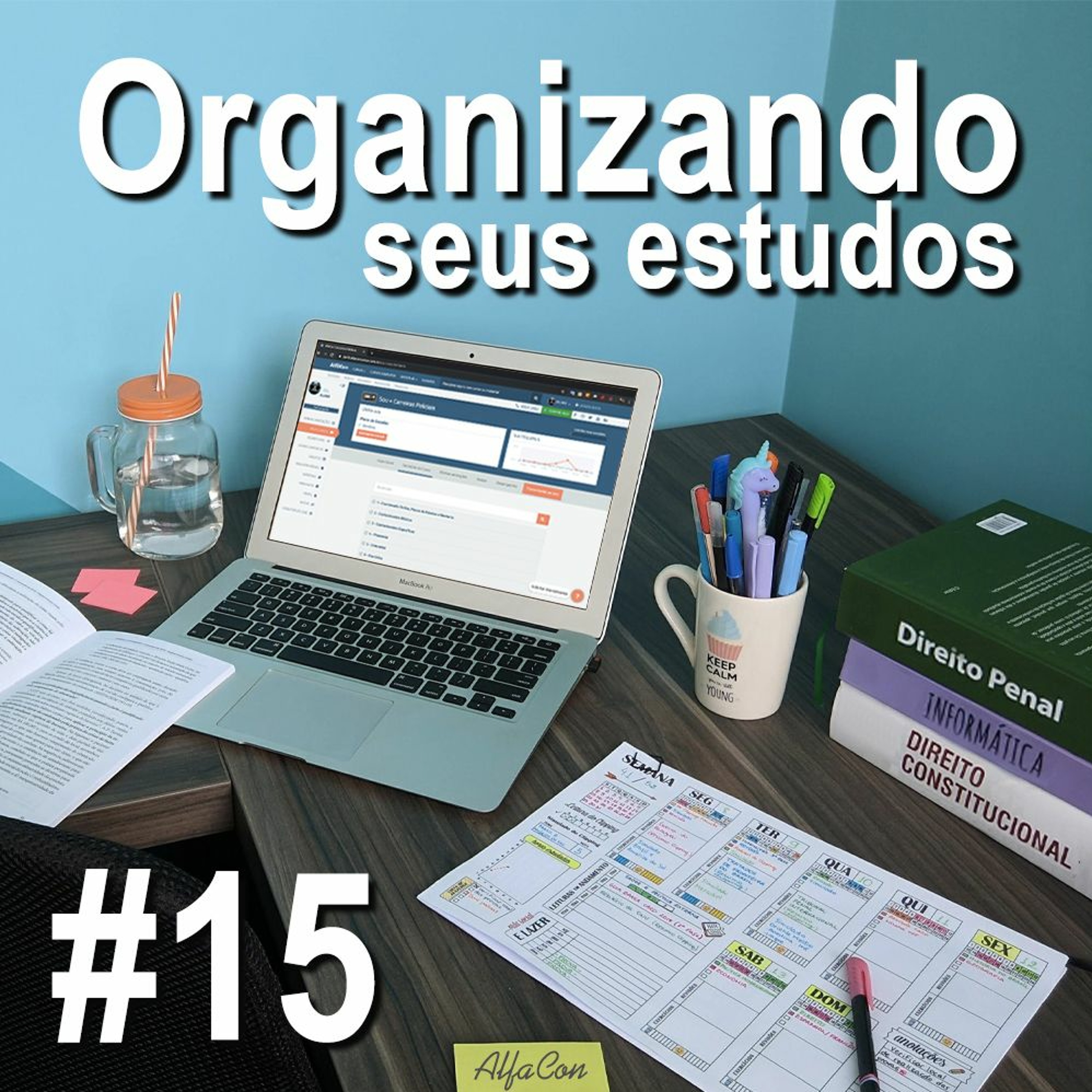 Organizando Seus Estudos #15 - Leone Maltz - Aprovado PRF - 5 Dicas Para Iniciantes
