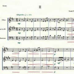 Reed Trio - II - Allegretto