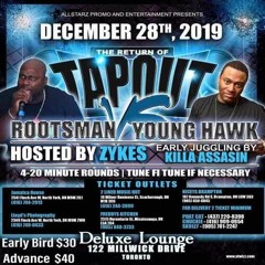 Rootsman vs Young Hawk 12/19 (Tap Out ) CA