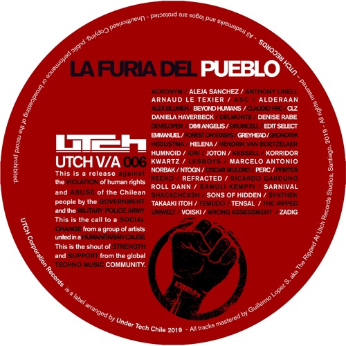 Stream UTCH RECORDS | Listen to La Furia del Pueblo / UTCH v.a 006 playlist  online for free on SoundCloud