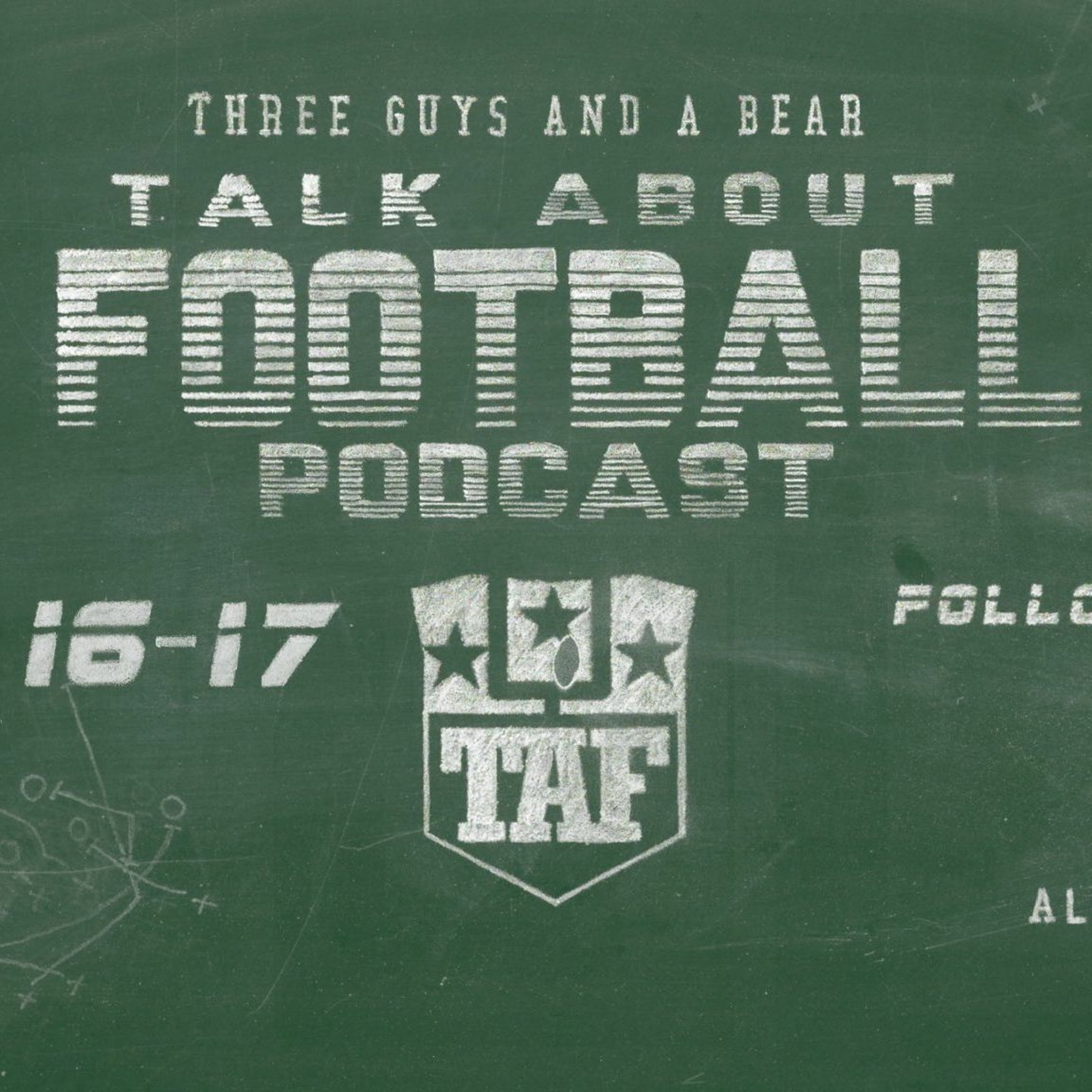 Three Guys (And a Bear) Talk About Football - NFL Week 16 to 17 : 2019 (We're better than CBS) episode artwork