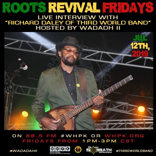 Stream Roots Revival Fridays ft. Richard Daley [Third World Band