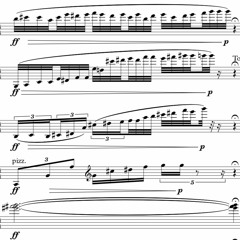Five In One for flute, clarinet, violin, cello and piano (2018)
