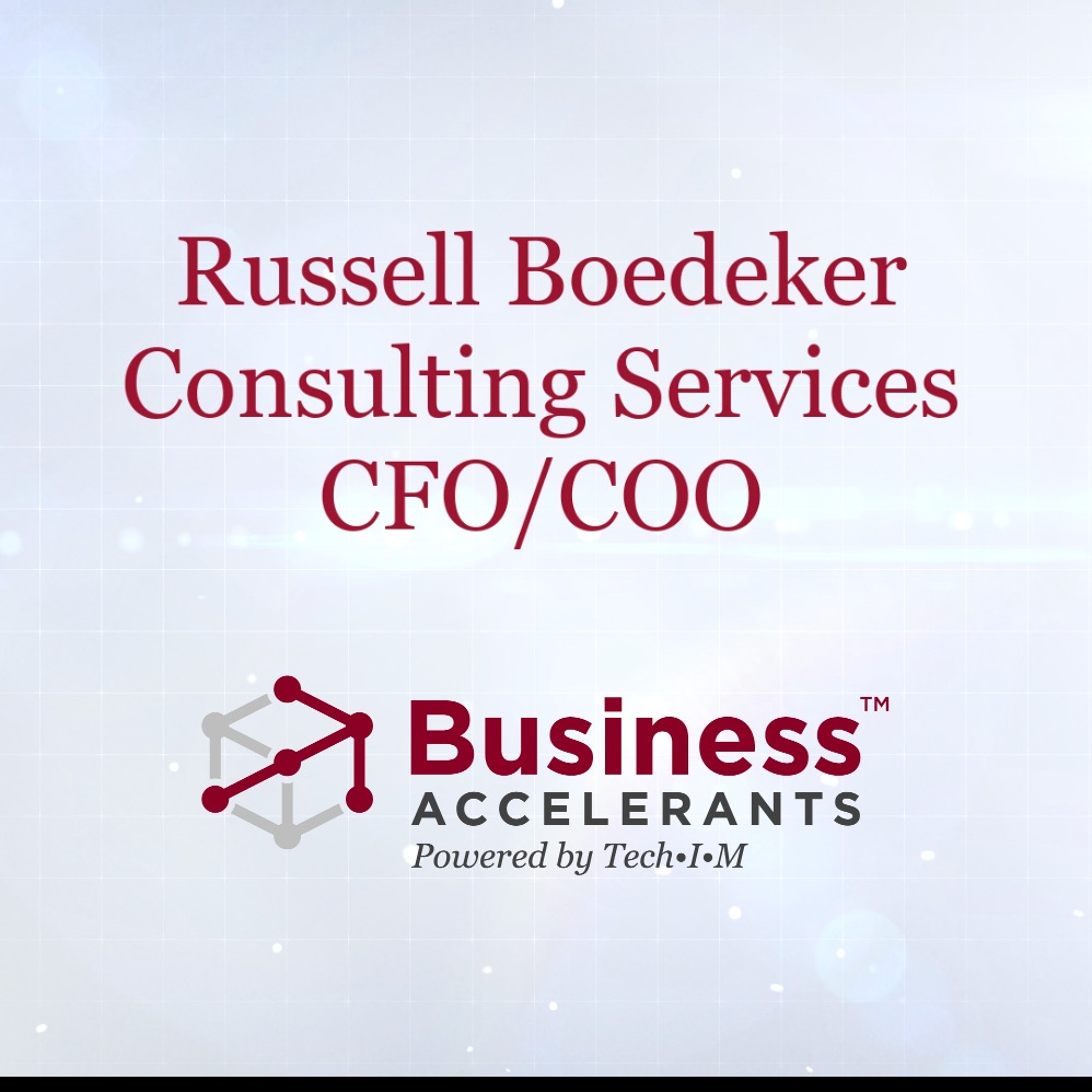 Business Accelerants Memos