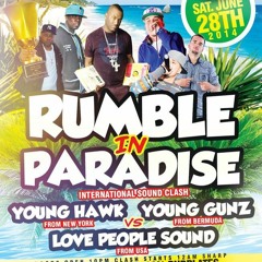 Rumble In Paradise - Young Hawk vs Young Gunz vs Love People - 28-6-14 - Bermuda