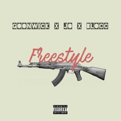 GoonWick X hoodie Jo X double0 Blocc - Freestyle