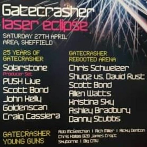 Live at Gatecrasher: Laser Eclipse - 27th April 2019 - Progressive Trance Classics Set (Main Room)