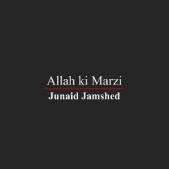 Allah ki Marzi Junaid Jamshed Very Beautiful Bayan ❤️