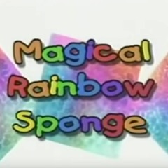 Magical Rainbow Sponge