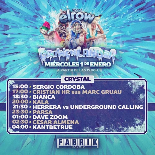 EL ROW FABRIK MADRID - MARC GRUAU B2B CRISTIAN HR
