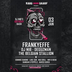 Live @ Hard Bock Drauf pres. DJ Nib B-Day (03.01.2020) Tanzhaus West Frankfurt