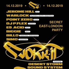 Billo Twisted Wise dj set at WORK IT party London 14/12/2019