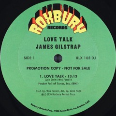 JAMES GILSTRAP: "LOVE TALK" [Martin Shaw & J*ski Extended]