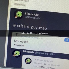 who is this guy lmao. (a slimecicle sans.)
