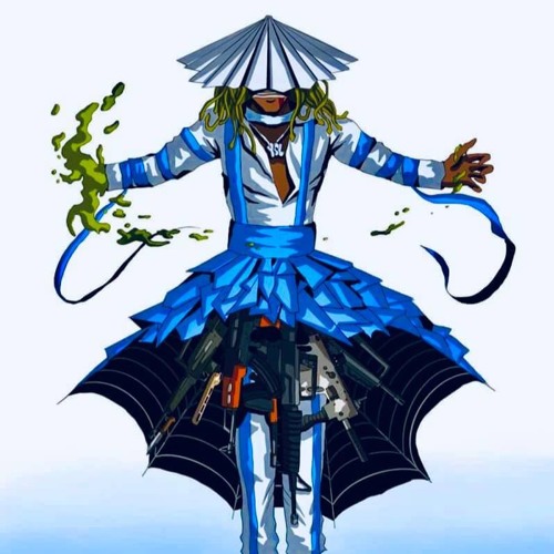 young thug blue dress YOUNG THUG Pam Ash Designs
