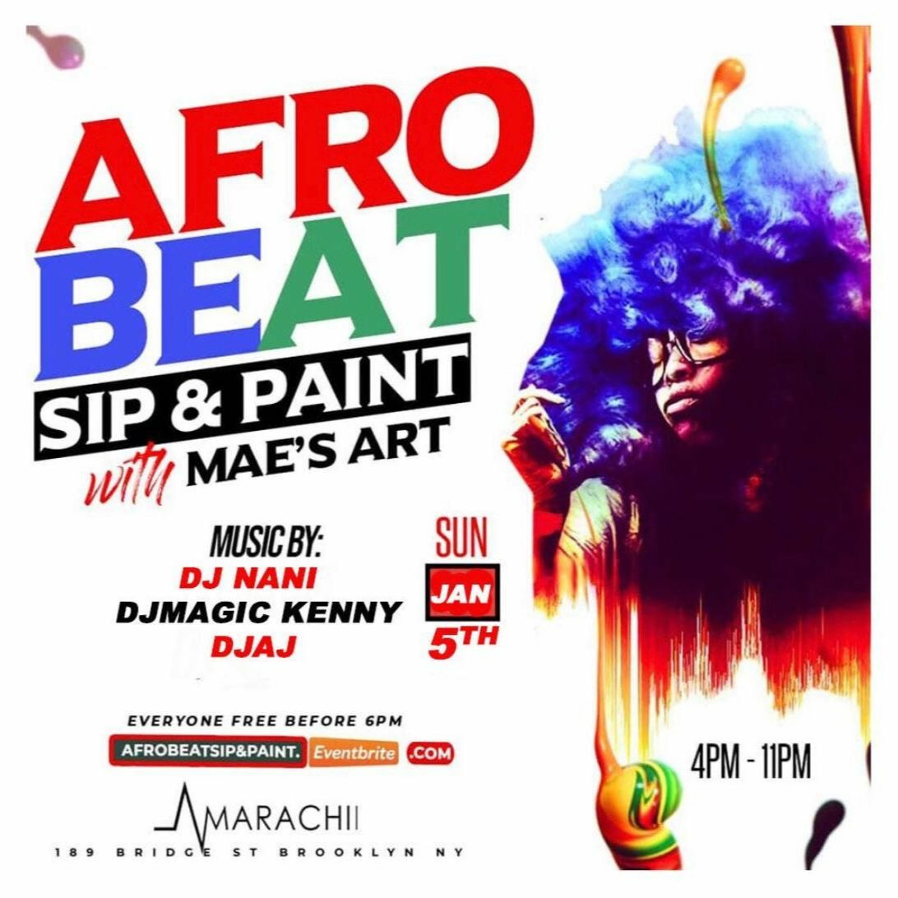 AFROBEAT SIP & PAINT LIVE MIX episode artwork