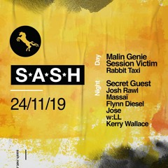 Warming Up for Session Victim @ SASH By Day - Greenwood Hotel - Nov 2019
