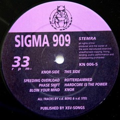 Sigma 909 - KNOR