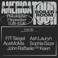 John Raffaele b2b Keen | Boiler Room Philadelphia: Subsurface Warehouse Party