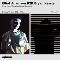 Elliot Adamson B2B Bryan Kessler (Live from The Warehouse Project) - 05 January 2020