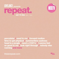 Sammy Porter And Friends - Podcast 65 [Classics Set @ Repeat - E1 London]