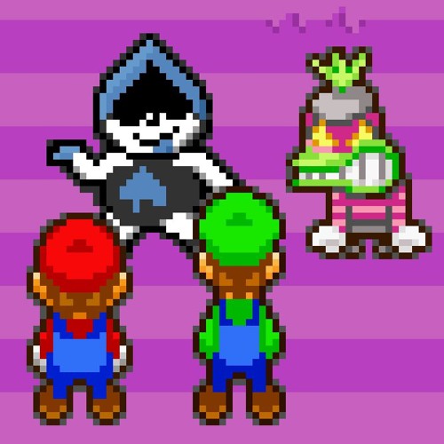Lancer And Popple - Mario & Luigi Deltarune Saga