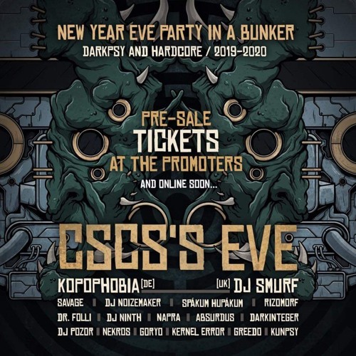 DJ Smurf @ CSCS Eve. Budapest, Hungary - 31/12/2019 [3 hour set]