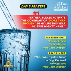 2020 Beginning of the Year Fasting & Prayers (Day 5)