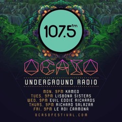 Ocaso Festival Underground Radio on 107.5 FM Dance, Costa Rica