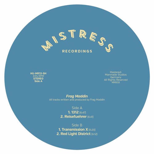 Frag Maddin - 13 |Mistress Recordings|