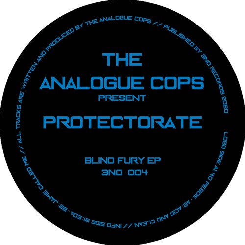 The Analogue Cops Present Protectorate - Blind Fury EP