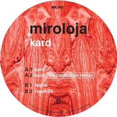 Premiere : Miroloja - Novis (HBL003)