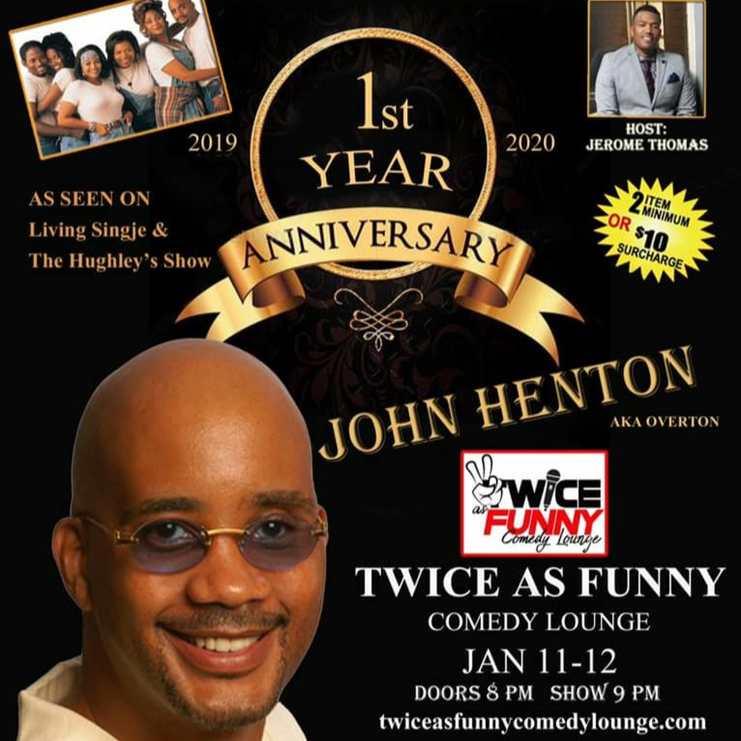Comedian John Henton From Living Single Returning To Killeen episode artwork