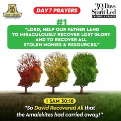 2020 Beginning of the Year Fasting & Prayers (Day 7)