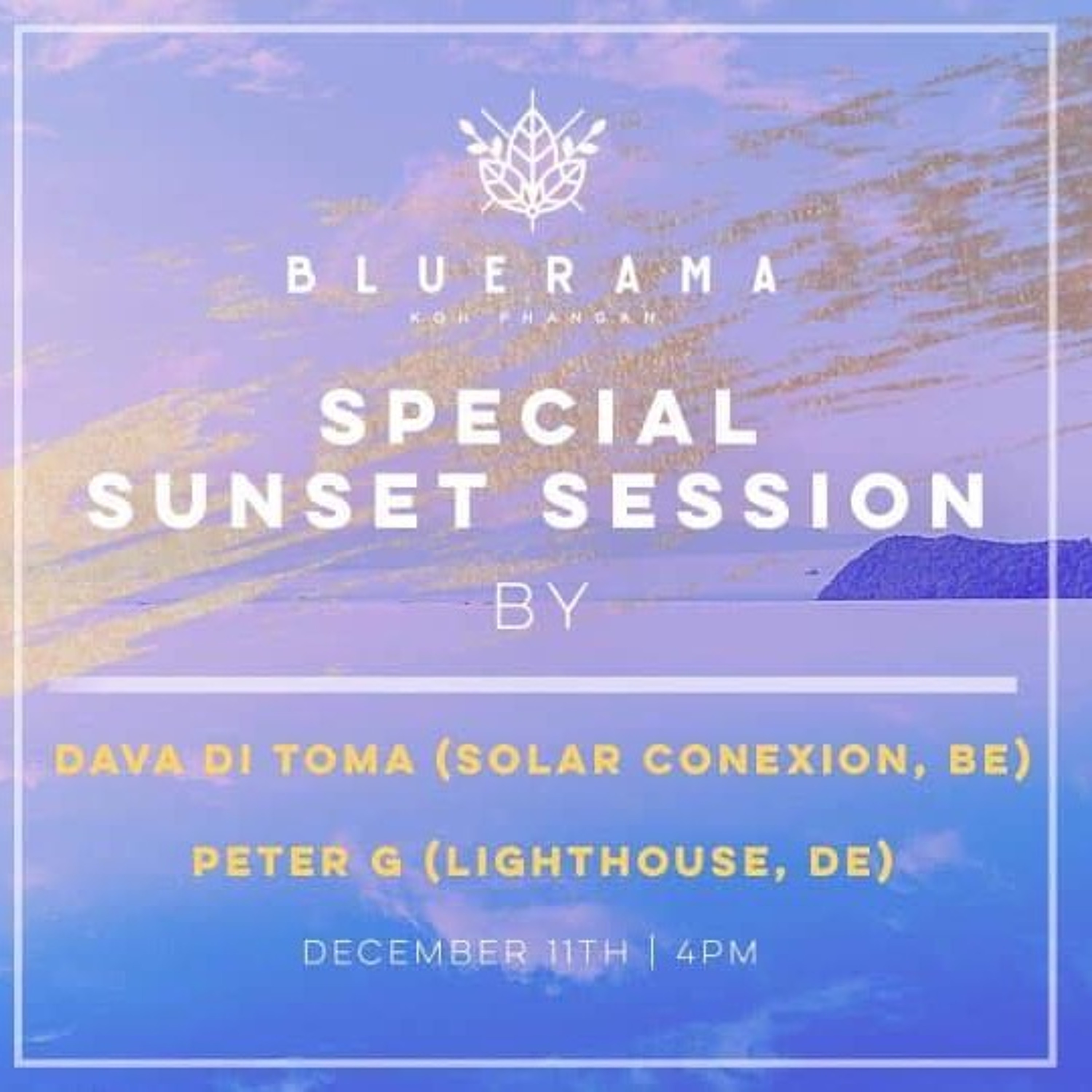 Dava Di Toma @ Bluerama Special Sunset Session 11.12.19.WAV episode artwork