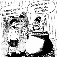 Lad dir niemals einen Kanibalen zum Essen ein