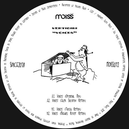 MOISS072 Vertigini - Voices || Single