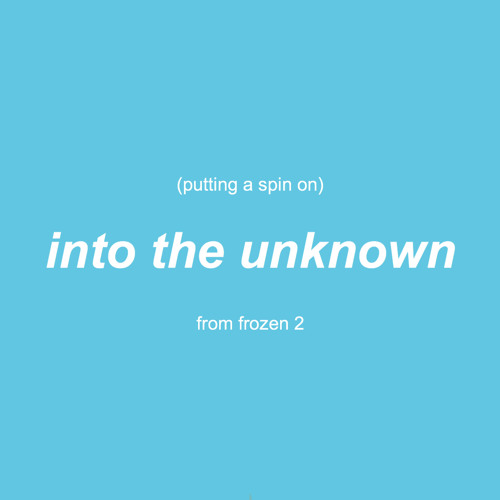 putting a spin on into the unknown