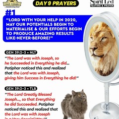 2020 Beginning of the Year Fasting & Prayers (Day 9)