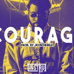 [FREE] Instru Rap Type Damso x Vald | Instru Rap Trap/Triste - COURAGE - Prod. By JKONTHEBEAT