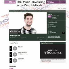 BBC Introducing Play Future WildStyle - Piano Days (Lucas Remix)