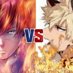 Bakugou vs todoroki