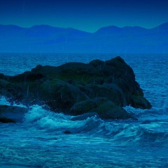 Rain Sounds For Sleep + Ocean Waves (75 Minutes)