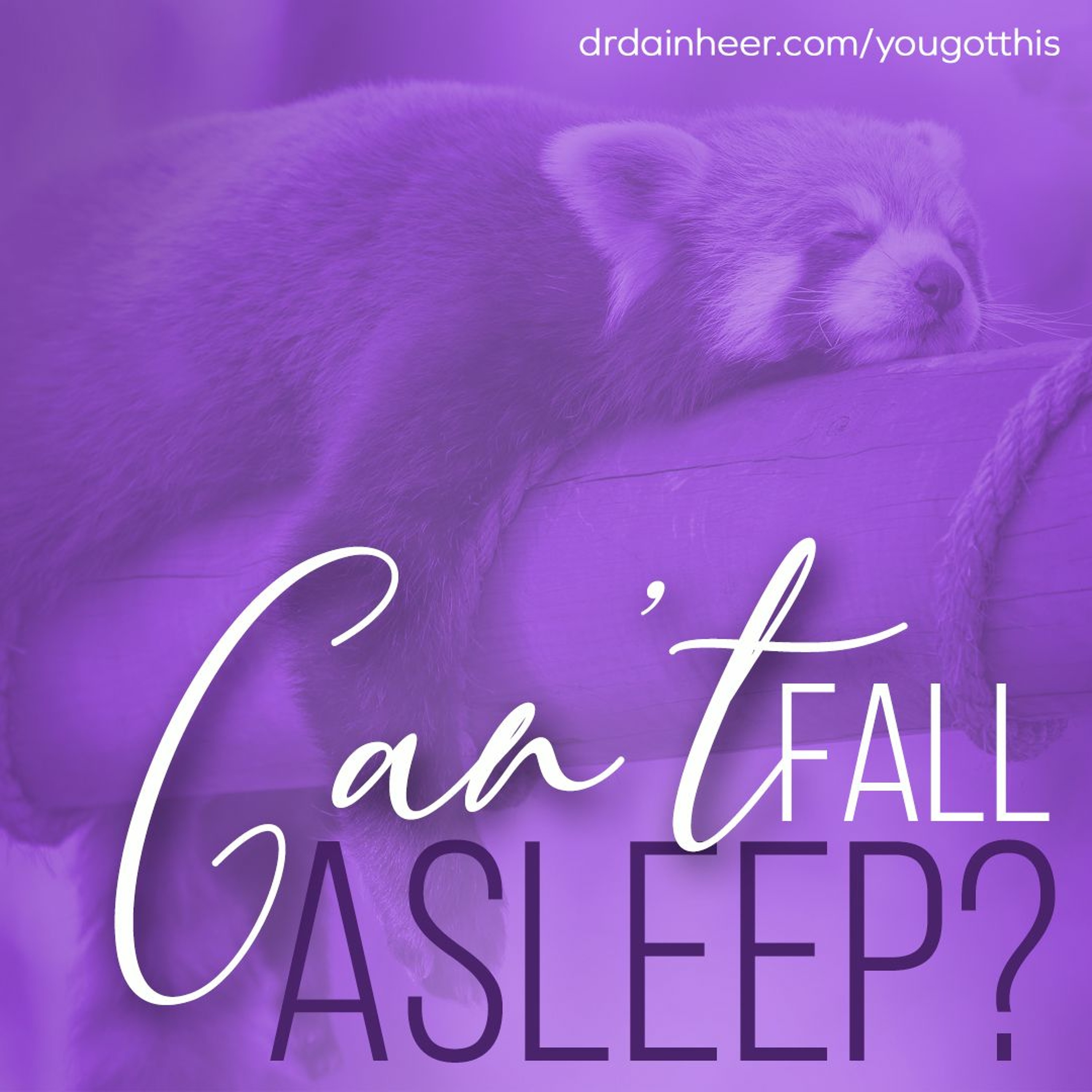 Can't Fall Asleep episode artwork
