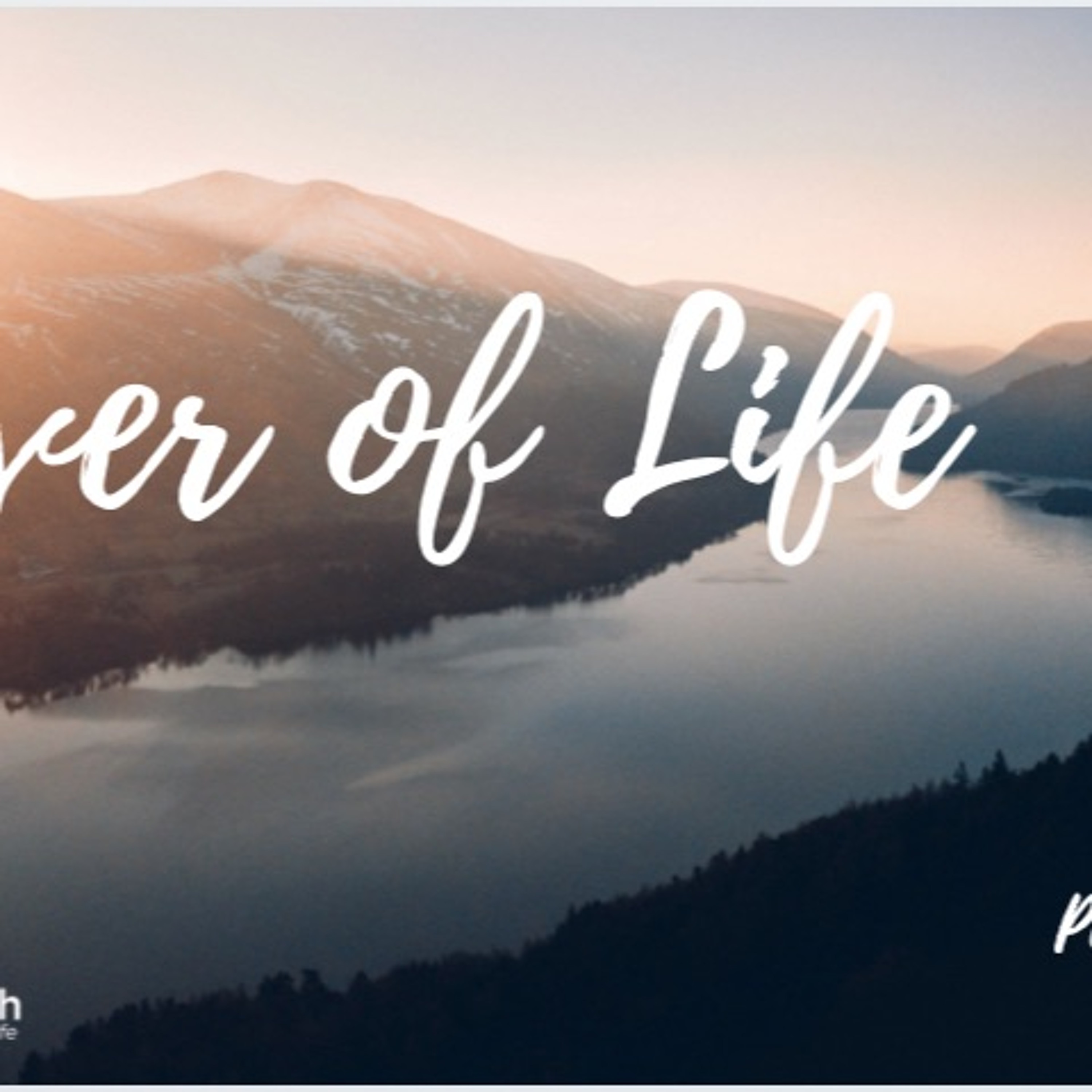 2020-01-05 Paul Johnstone: River Of Life episode artwork
