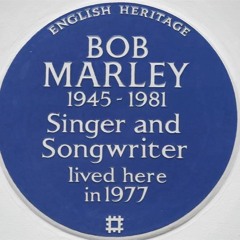 Black And Blue Plaque